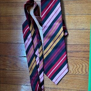 BCBG Multicolor Striped Tie